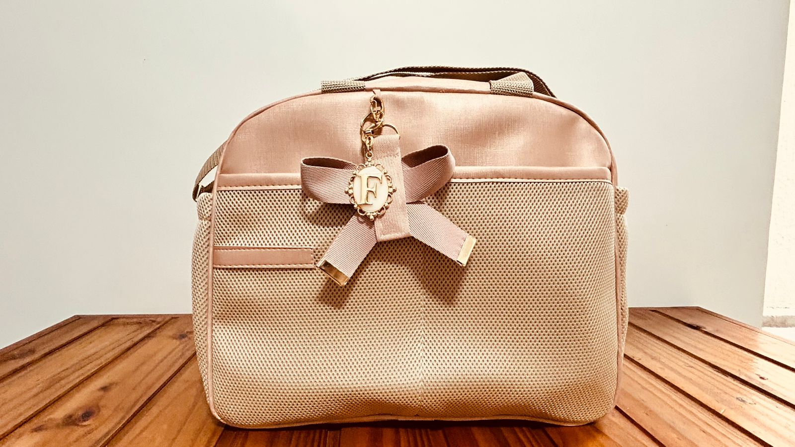 Kit Maternidade Classic Rose Golg com Bolsa Maternidade G - Imagem 7